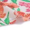 1 Yard Pink and Orange Floral Cotton Voile Lennox Estate Print Fabric